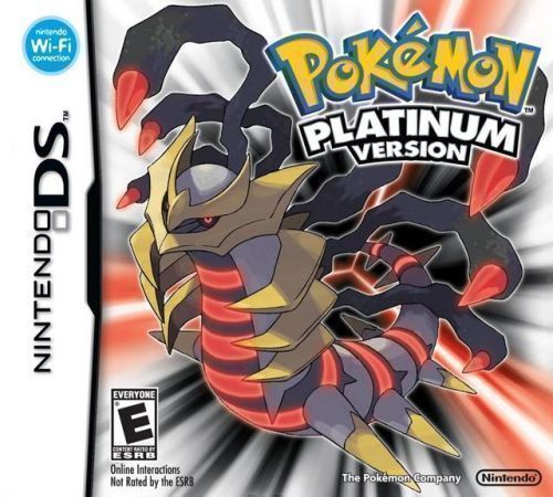 Pokemon Platinum Version (US) (USA) Game Cover